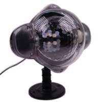 Input Voltage AC110 to 240V 3 Patterns Snowing Flake Fall Down In Continue Christmas Lights LED Projector Light Source