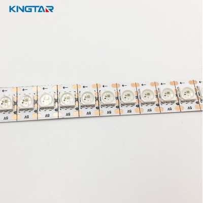 High CRI 80 SK9822 Pixel RGB Digital LED Strip DC5V 144LEDs