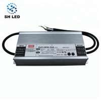 3 Years Warranty 13.3A Meanwell waterproof IP65 Led Lighting Driver HLG-480h-36a power supply